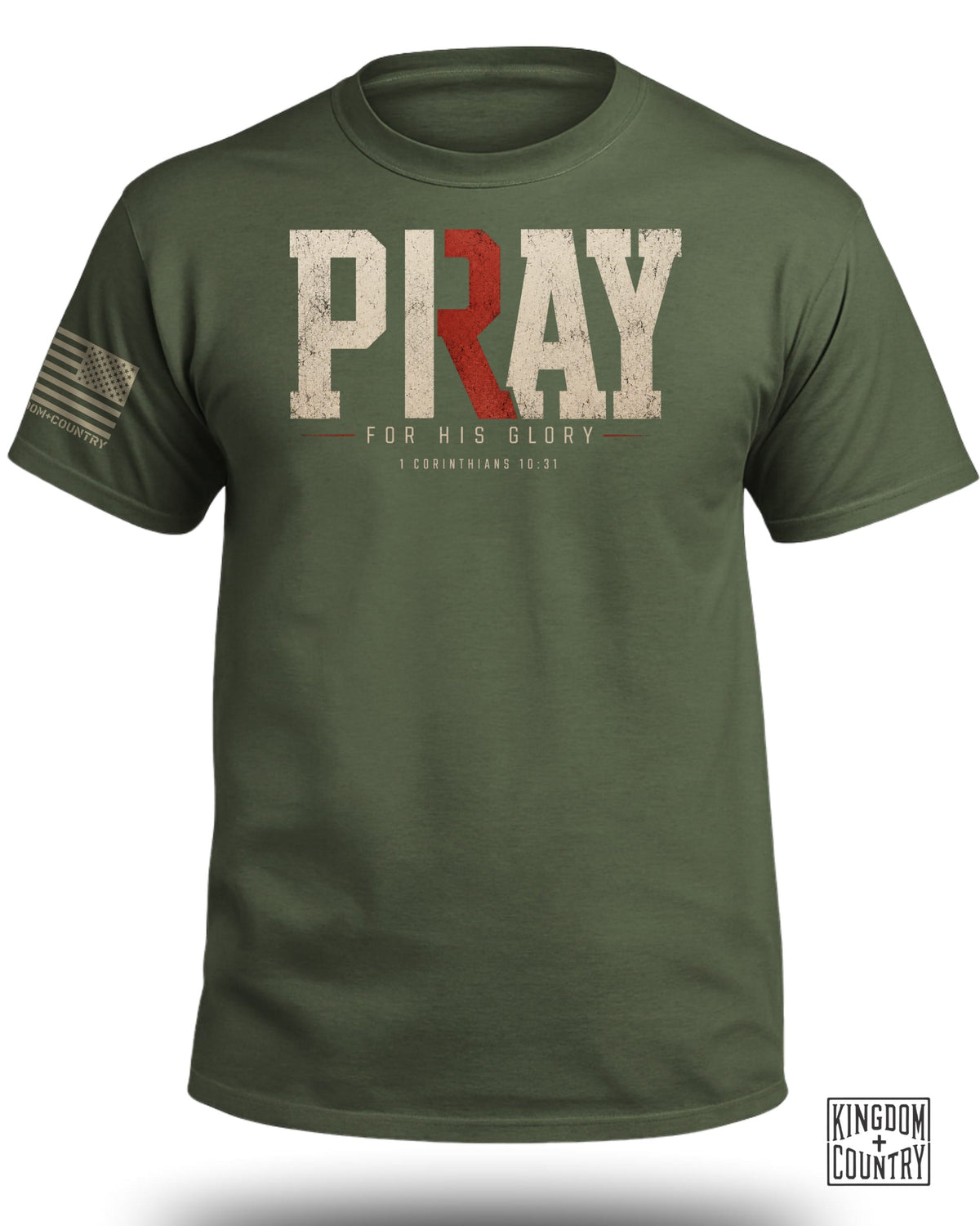 Play/Pray For His Glory T-Shirt