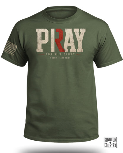 Play/Pray For His Glory T-Shirt