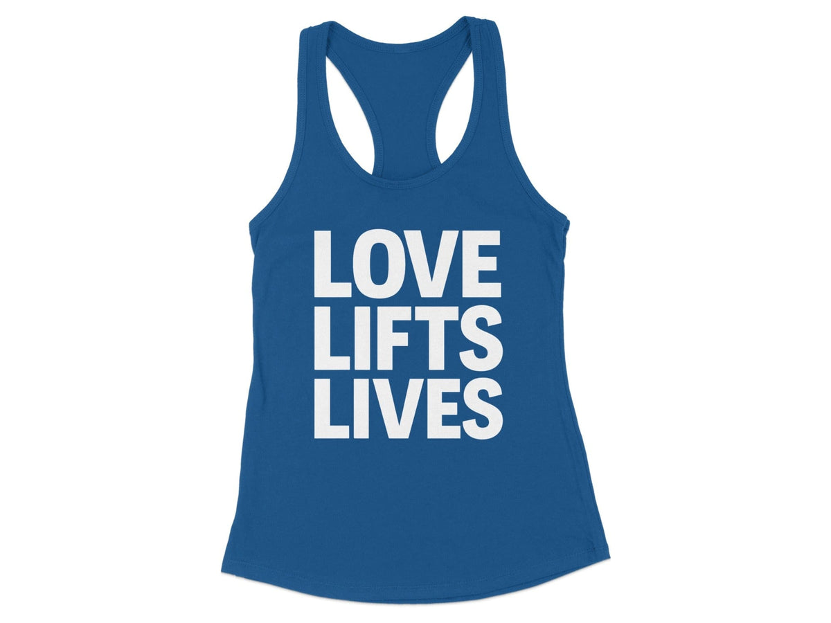 Love Lifts Lives Racerback Tank