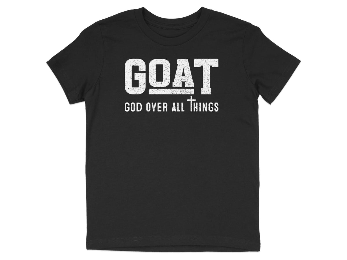 GOAT God Over All Things Youth T-Shirt