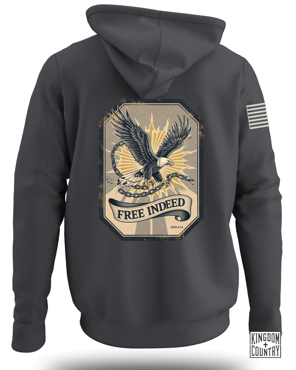 Free Indeed Eagle Hoodie