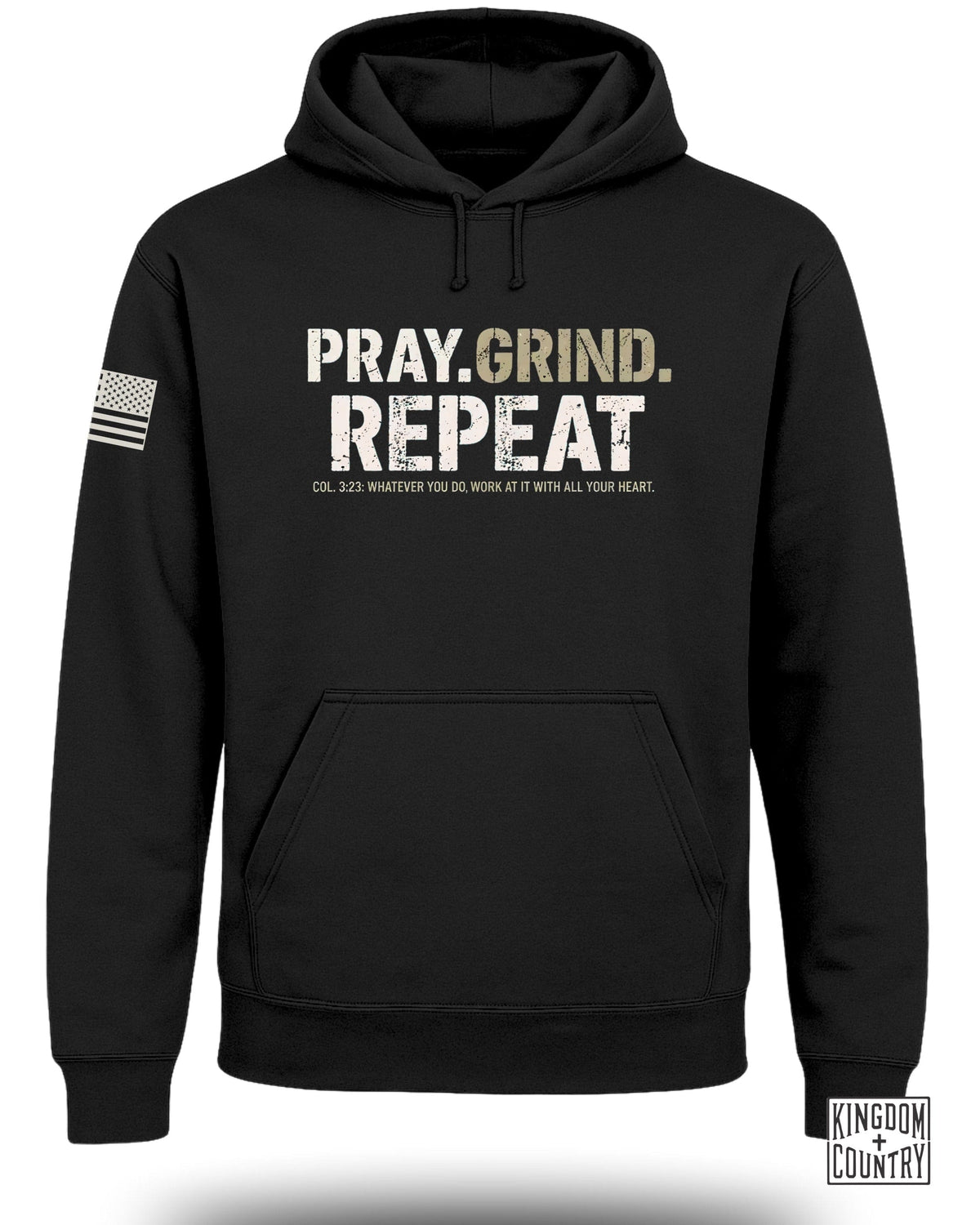 Pray Grind Repeat Hoodie