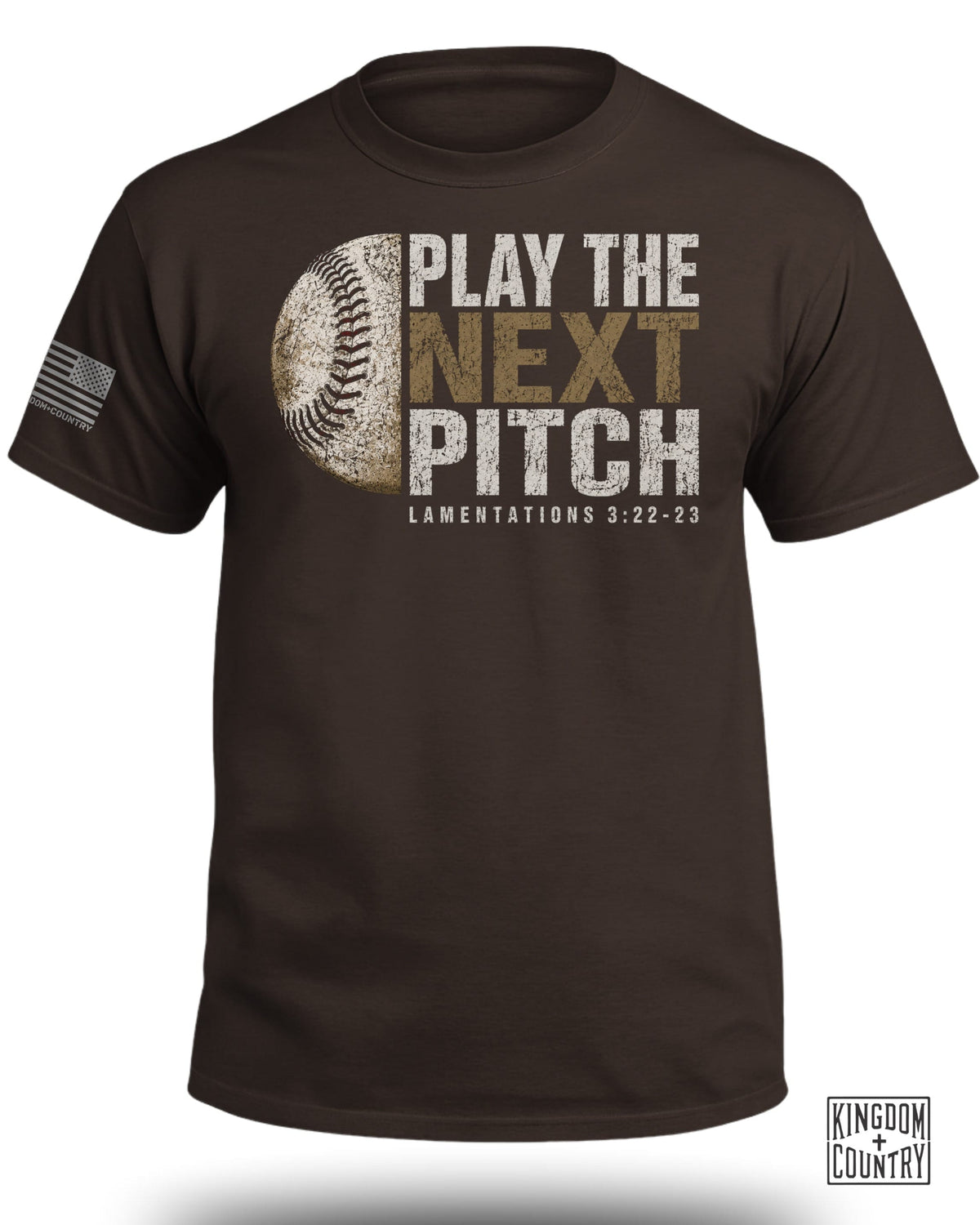 Play The Next Pitch Baseball T-Shirt