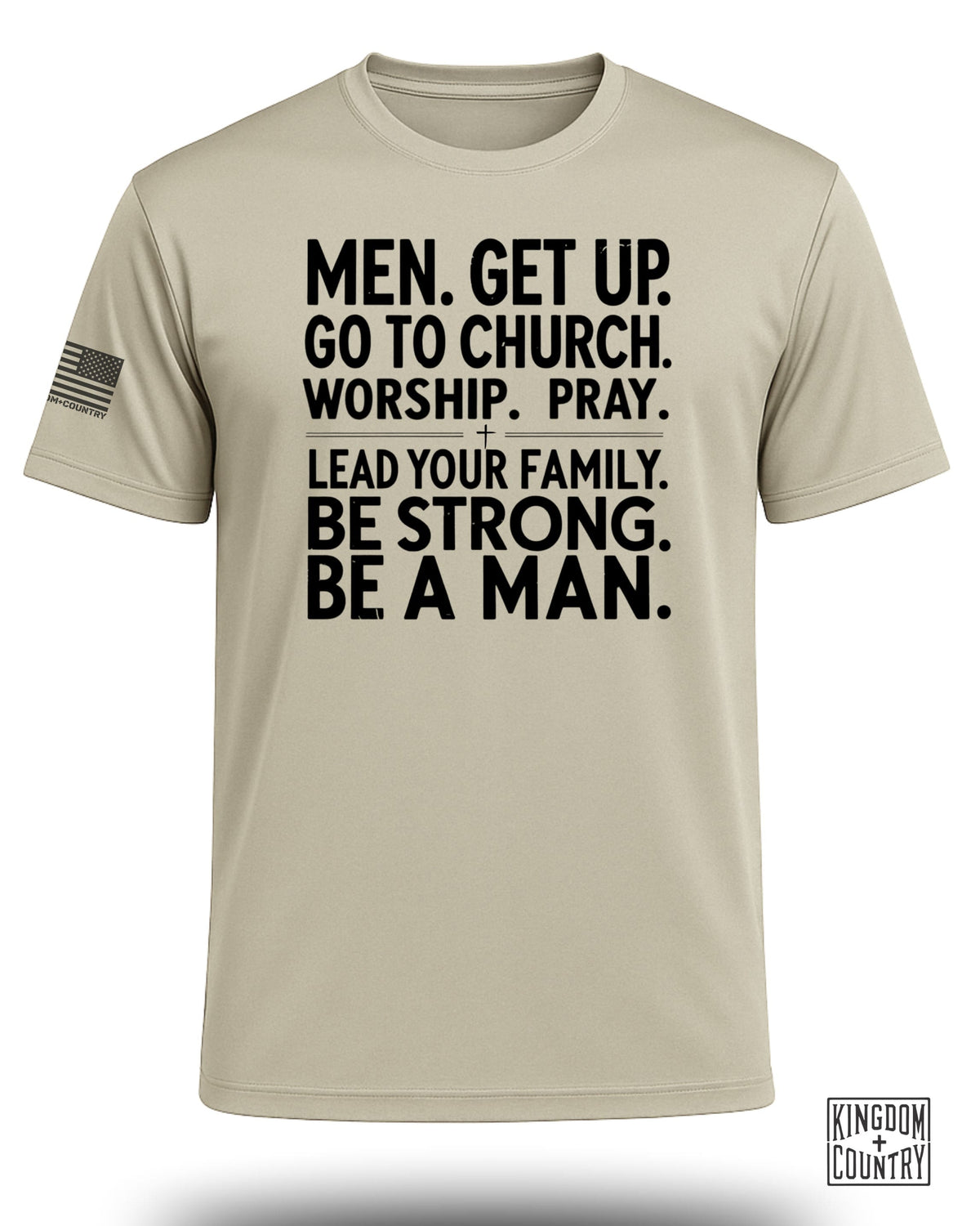 Be A Man Christian Performance Shirt