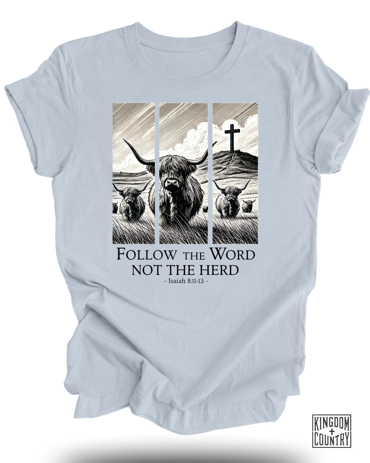 Follow the Word Not the Herd Christian T-Shirt