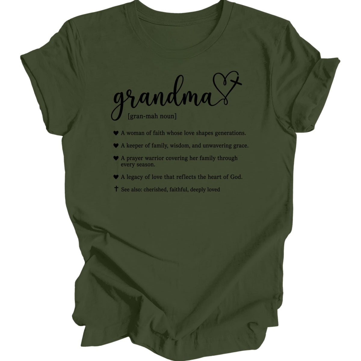 Christian Grandma Definition T-Shirt