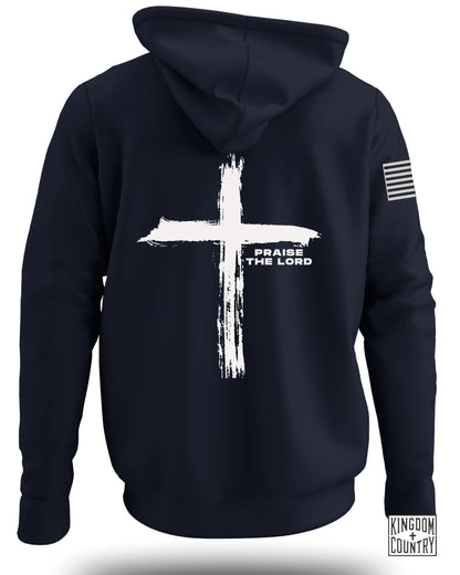 Praise The Lord Cross Hoodie
