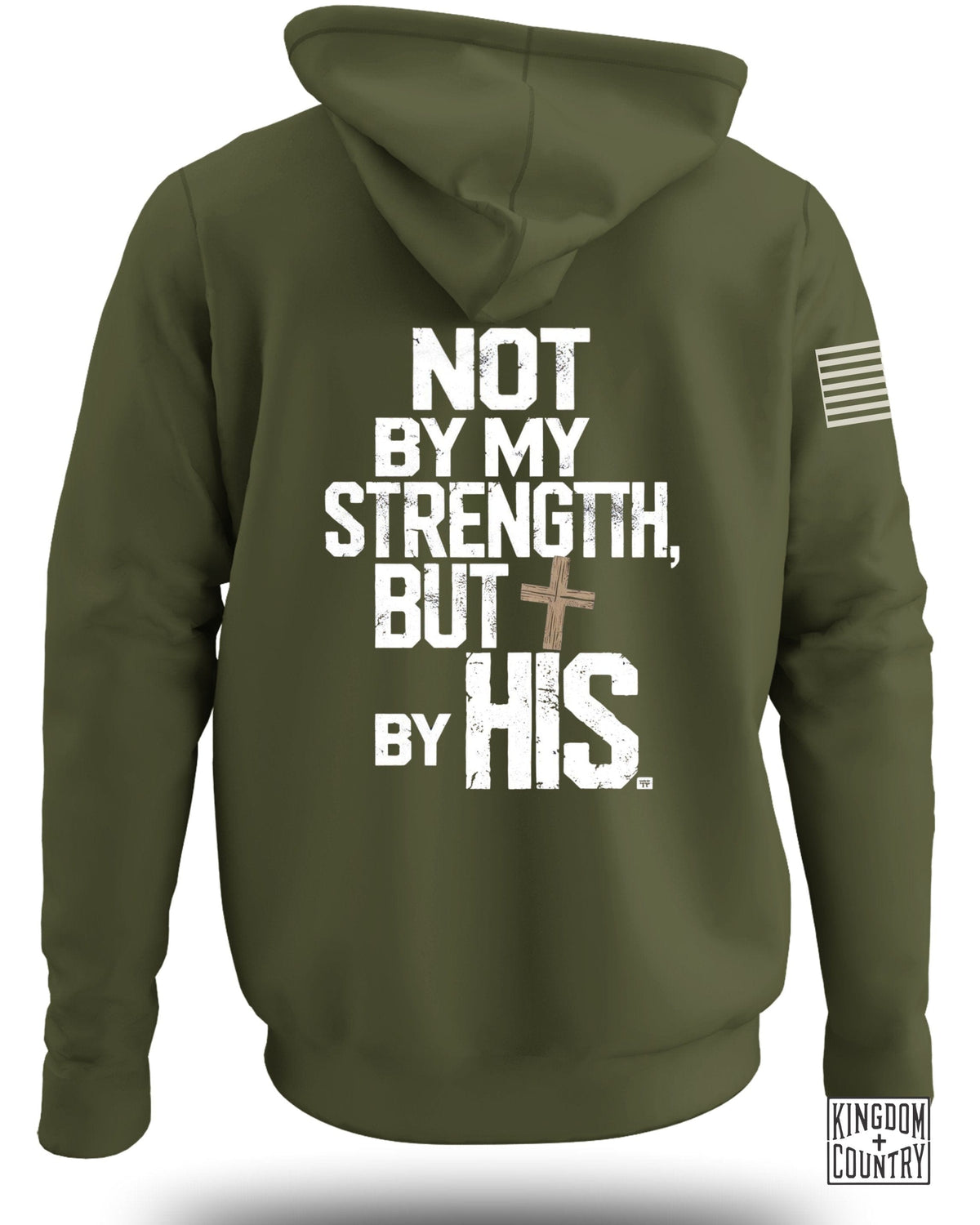 Not By My Strength Hoodie