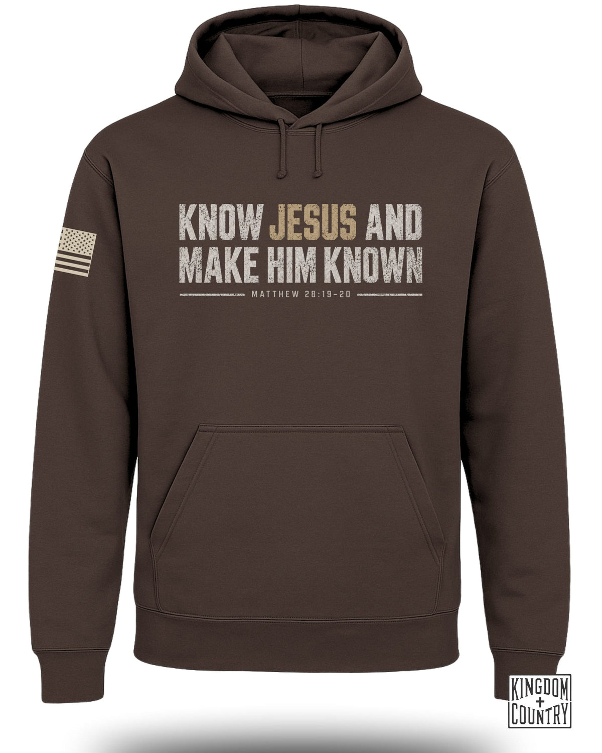 Know Jesus And Make Him Known Hoodie