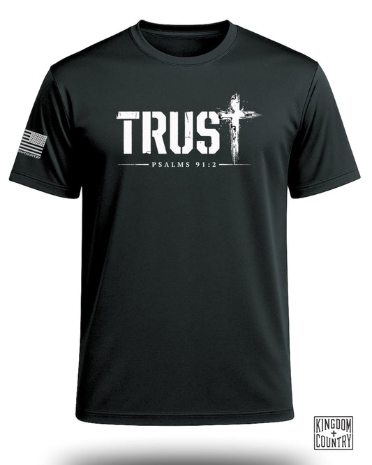 Trust Psalm 91:2 Performance Shirt