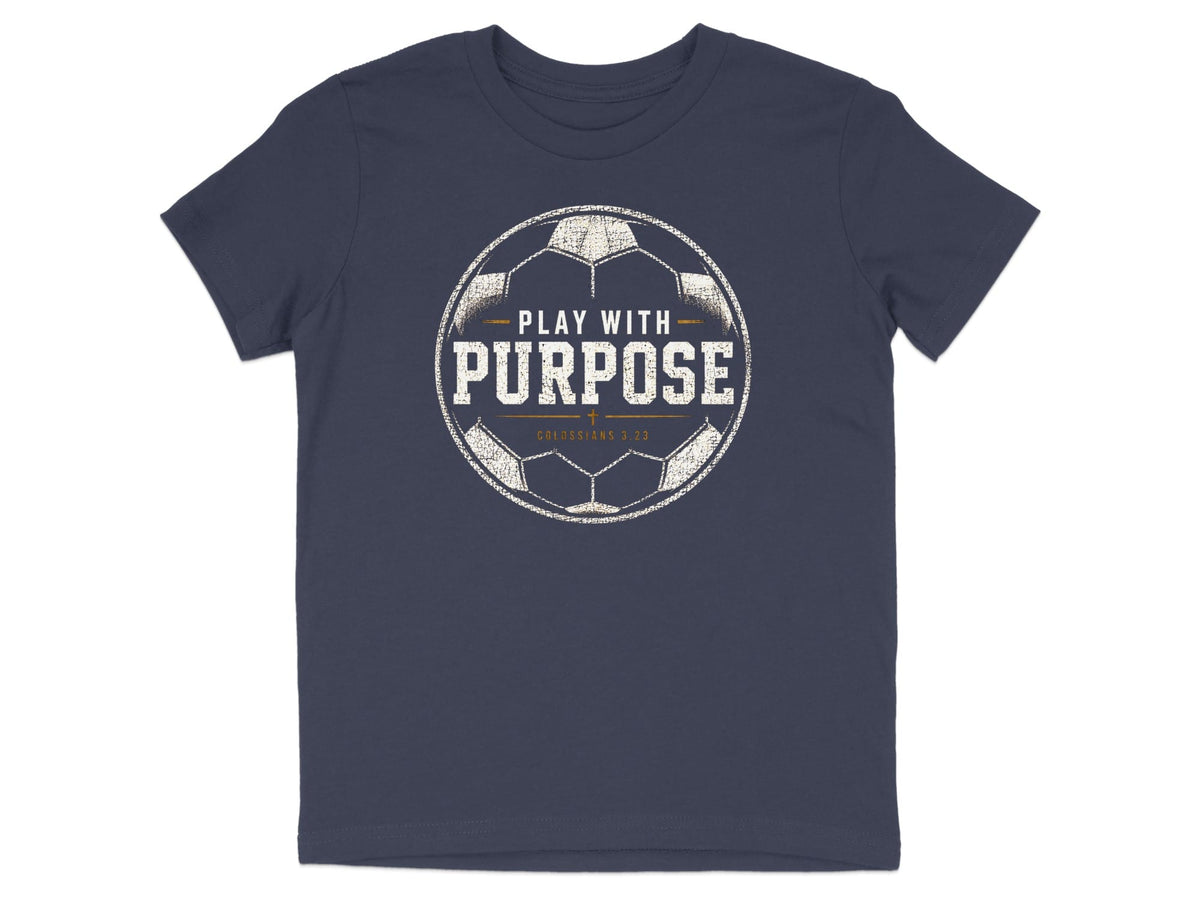 Play with Purpose - Soccer Youth T-Shirt
