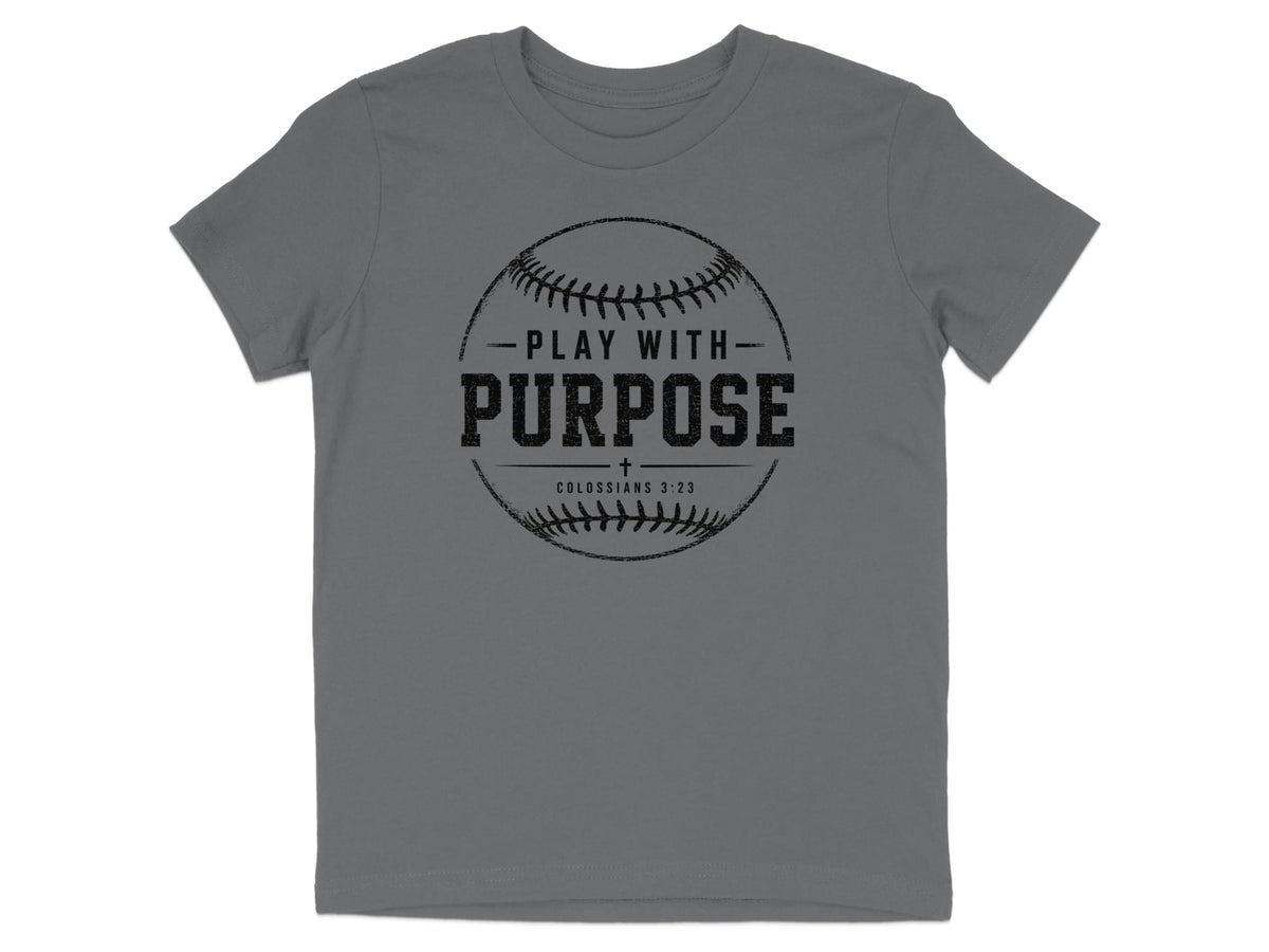 Play with Purpose - Baseball Youth T-Shirt