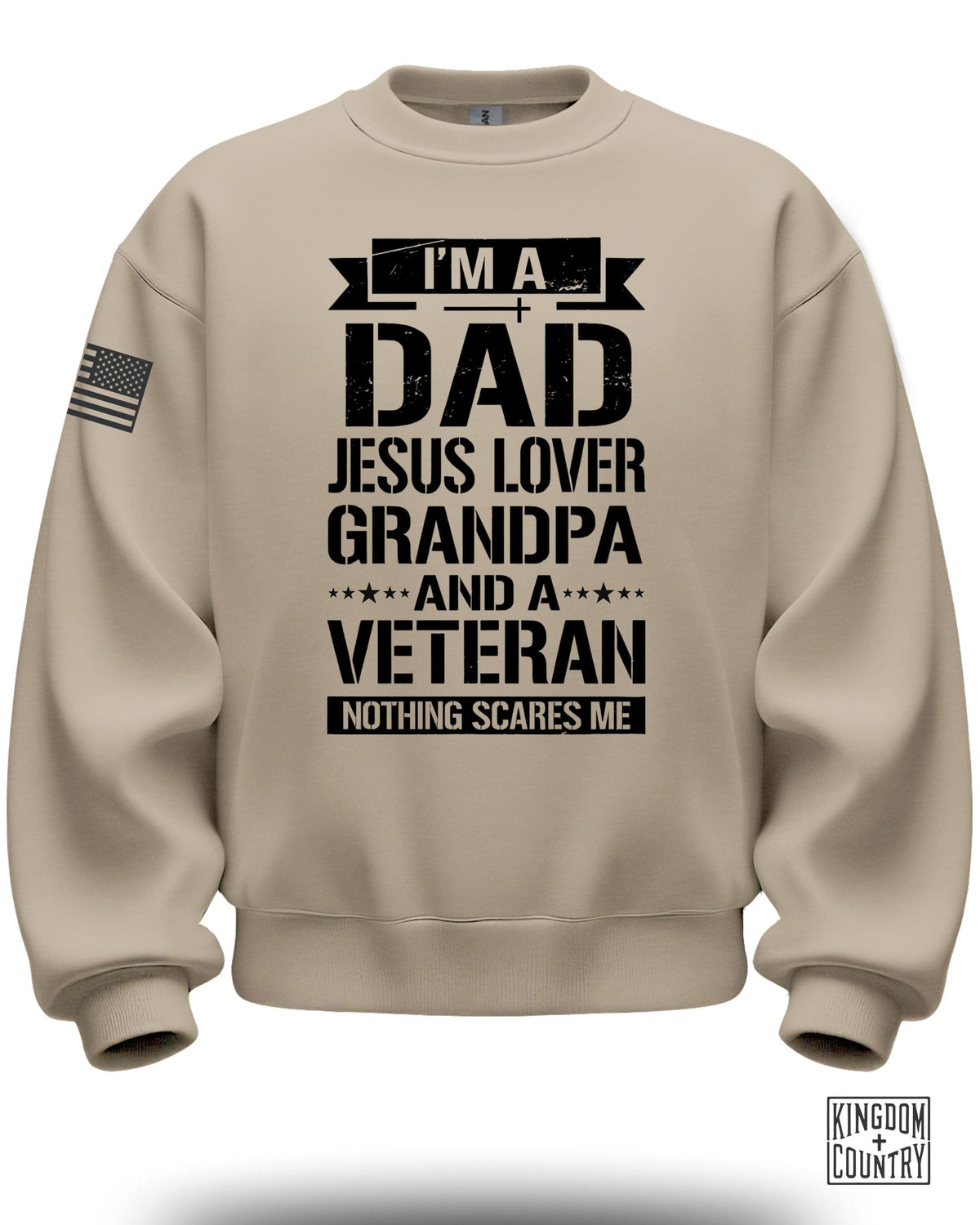 Veteran Grandpa Crewneck