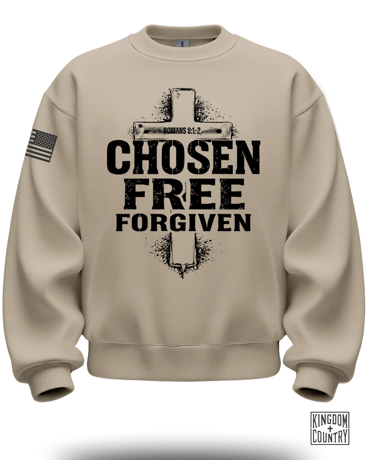 Chosen, Free, Forgiven Crewneck