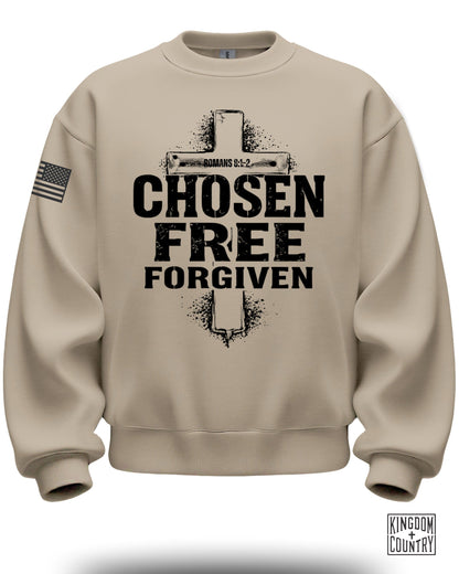 Chosen, Free, Forgiven Crewneck