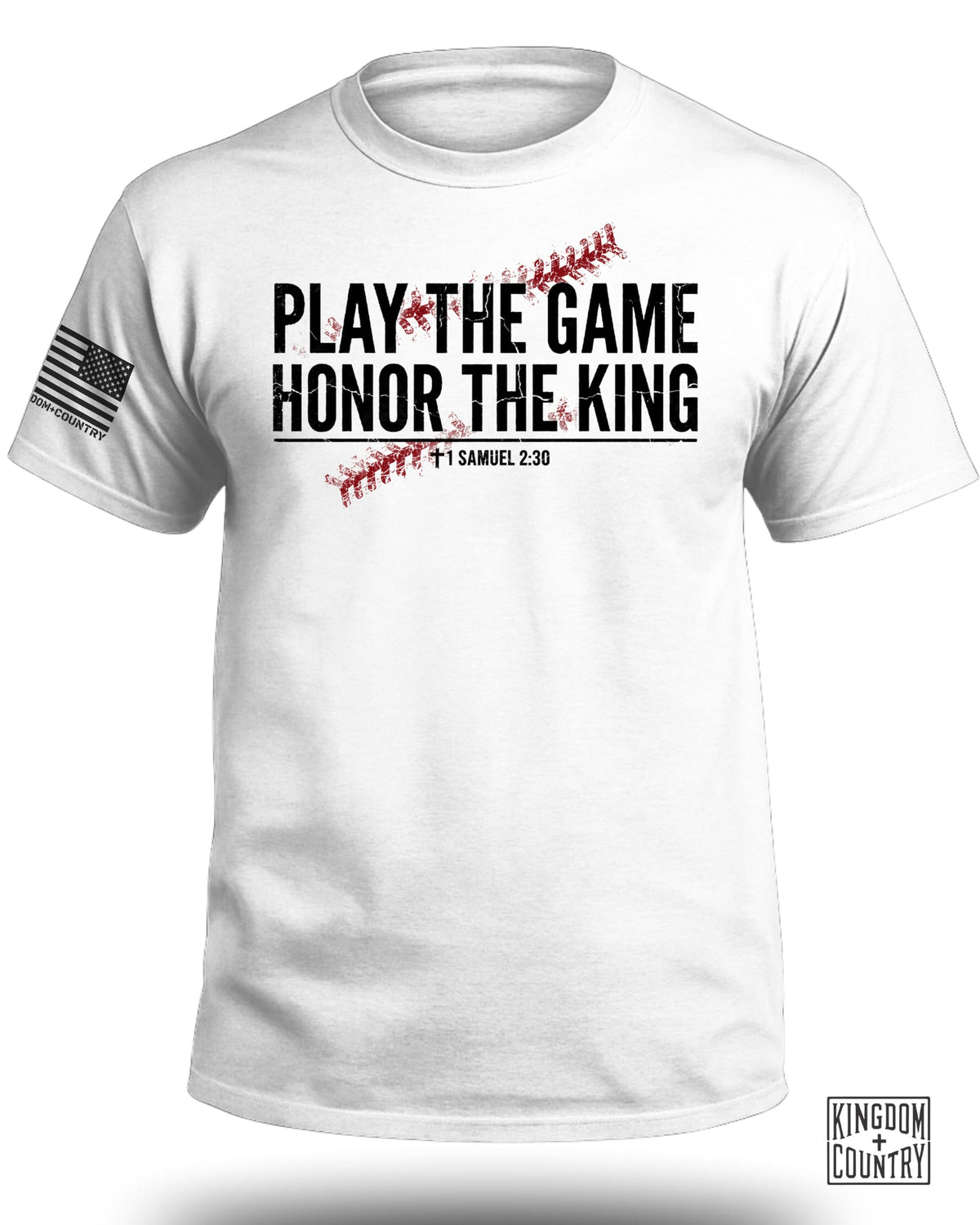 Play The Game Honor The King Bball T-Shirt