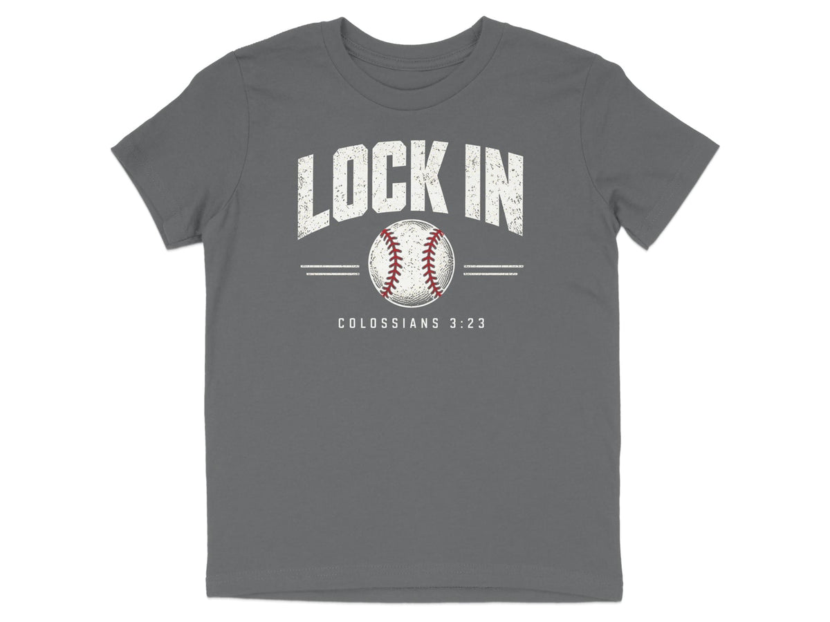 Lock In Baseball Youth T-Shirt