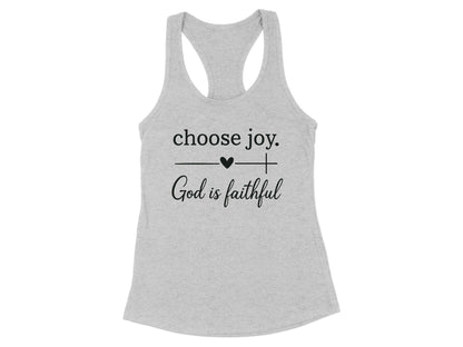 Choose Joy Racerback Tank