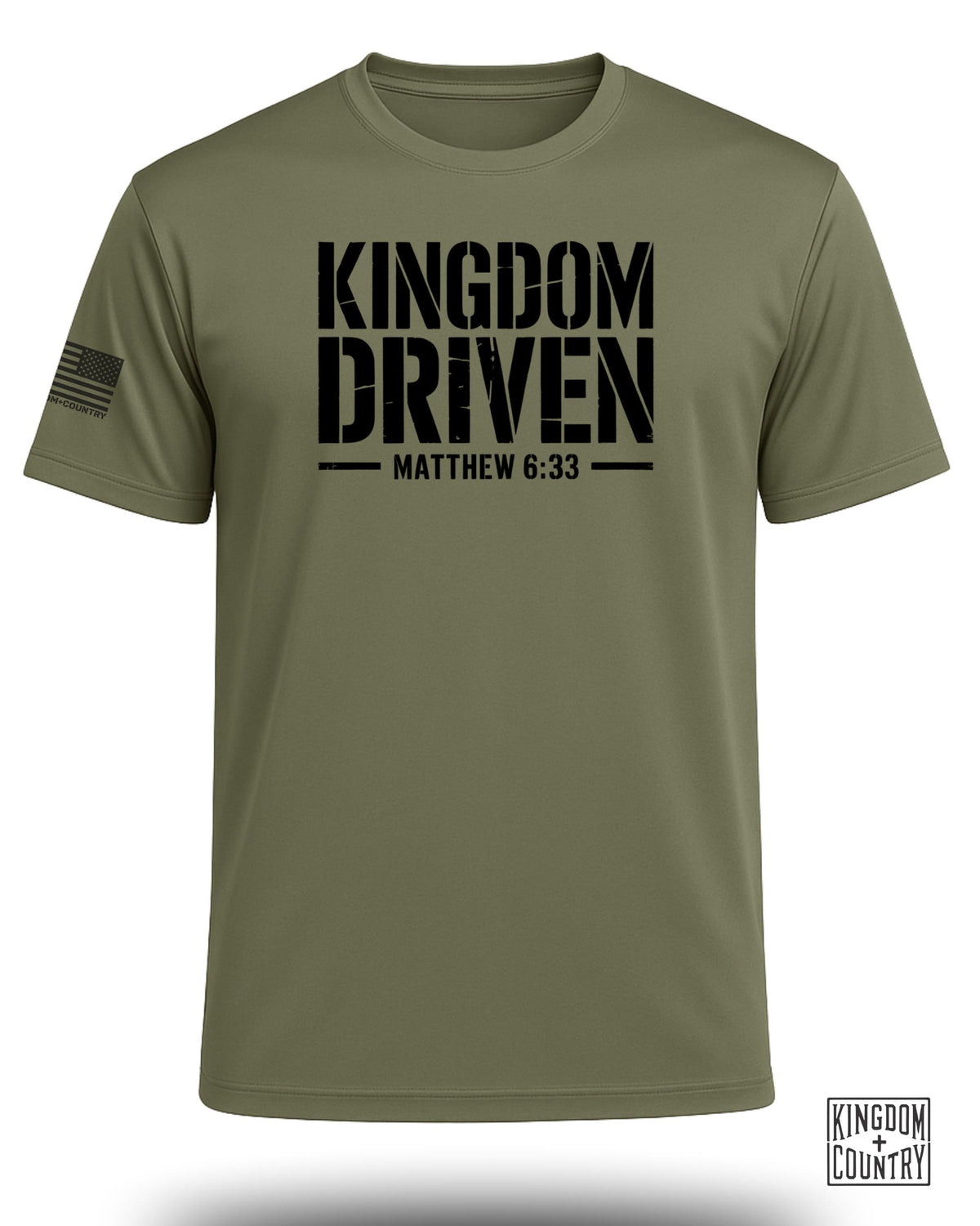 Kingdom Driven Matthew 6:33 Performance Shirt