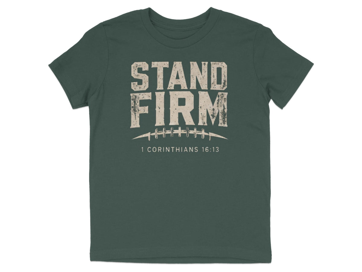 Stand Firm Football Youth T-Shirt