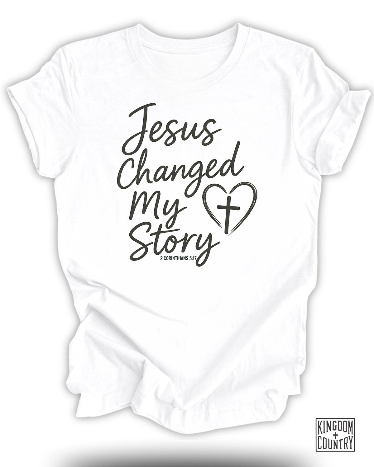 Jesus Changed My Story T-Shirt