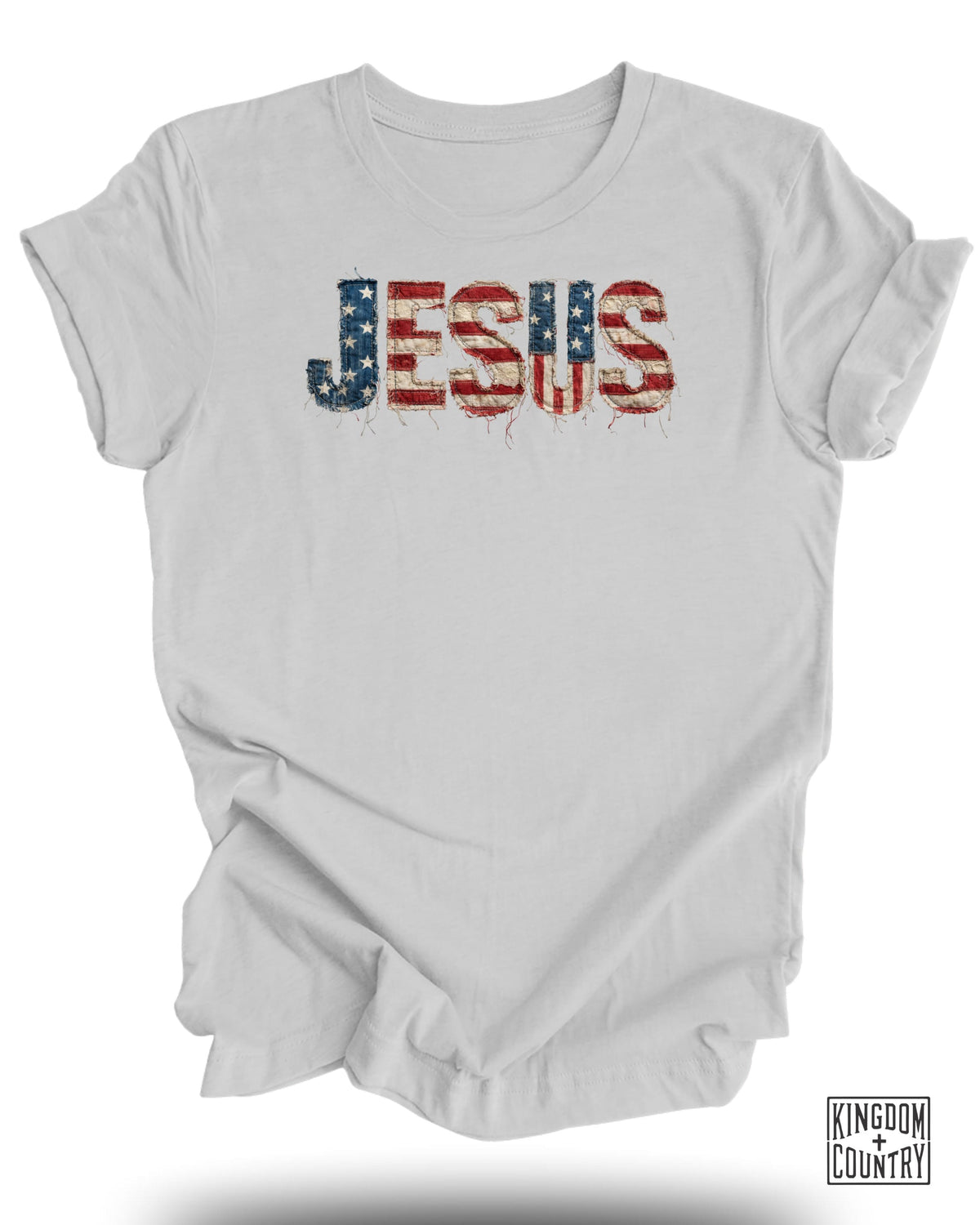 Patriotic Jesus American Flag T-Shirt