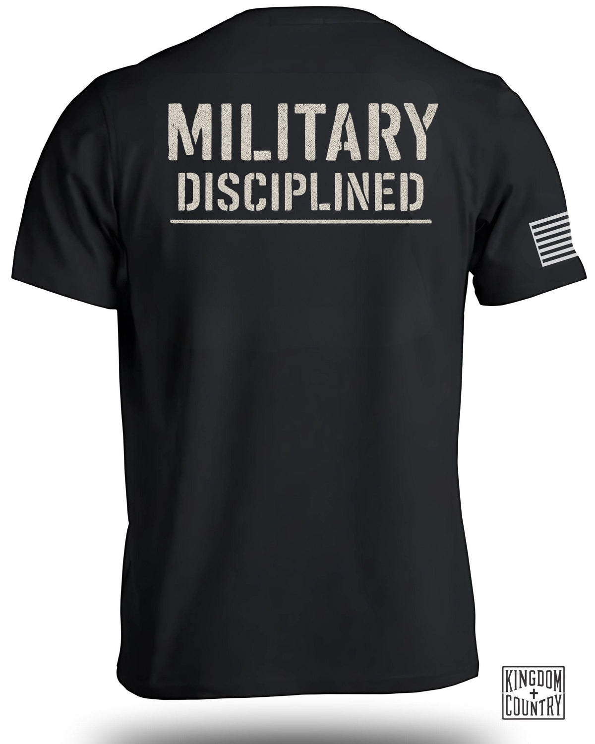 Military Disciplined Graphic T-Shirt