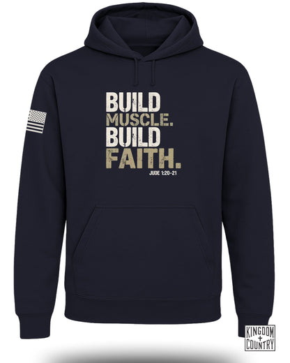 Build Muscle Build Faith Hoodie