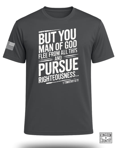 Man of God 1 Timothy 6:11 Performance Shirt