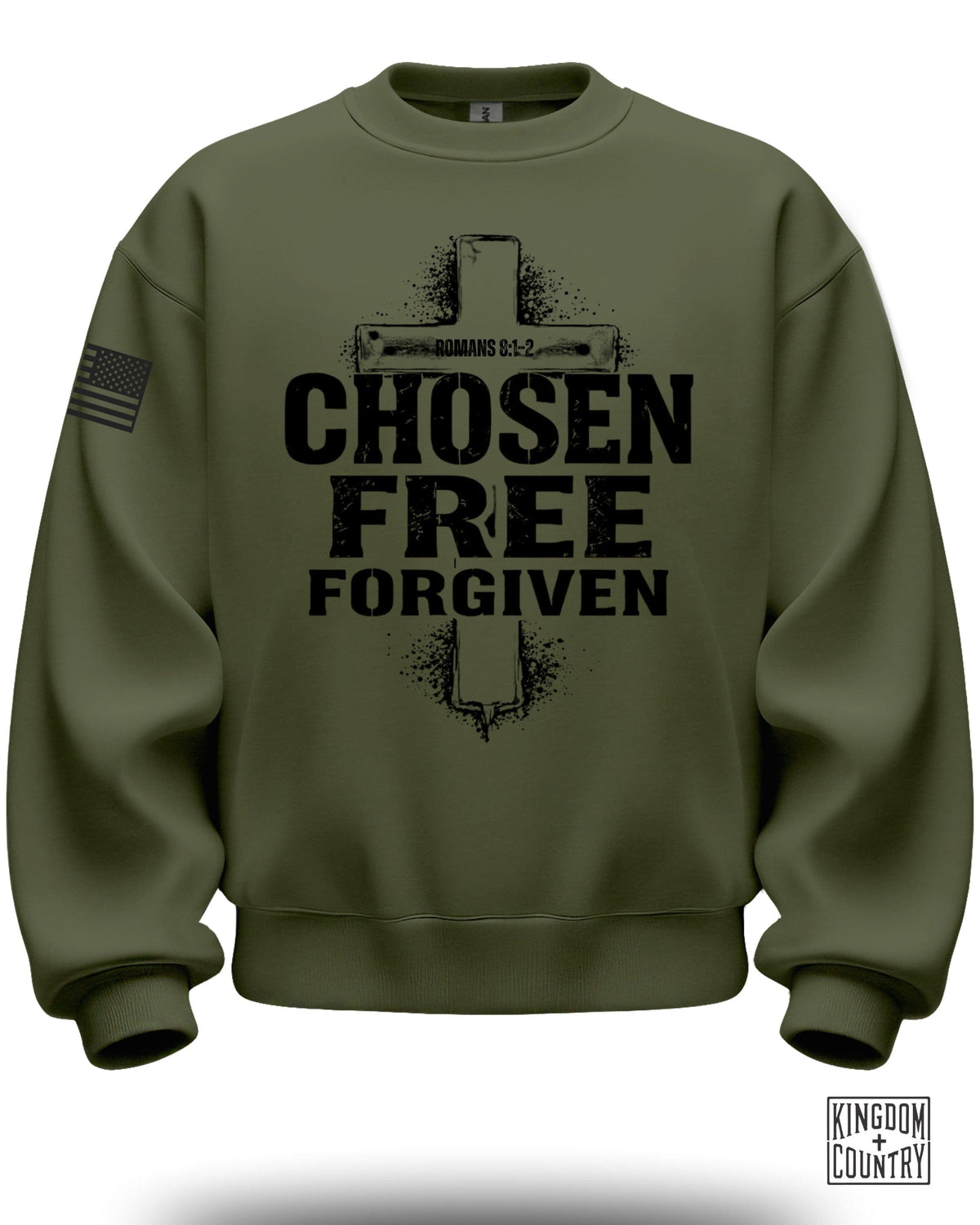 Chosen, Free, Forgiven Crewneck