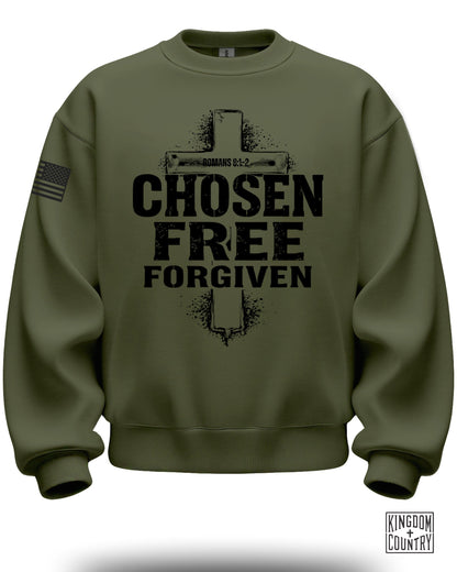Chosen, Free, Forgiven Crewneck