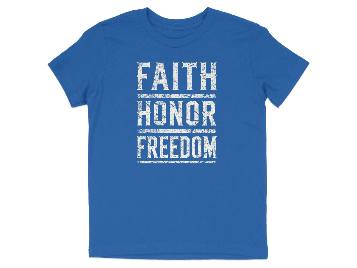 Faith Honor Freedom Youth T-Shirt