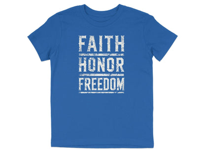 Faith Honor Freedom Youth T-Shirt