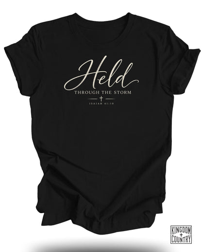 Held Through Storm T-Shirt
