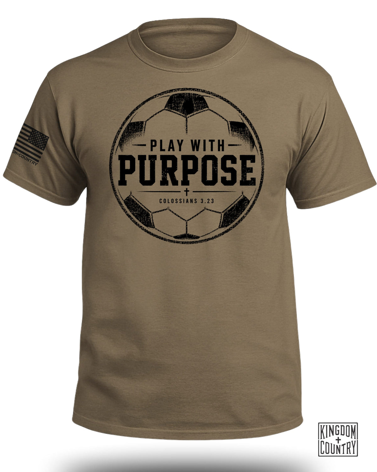 Play With Purpose - Soccer T-Shirt