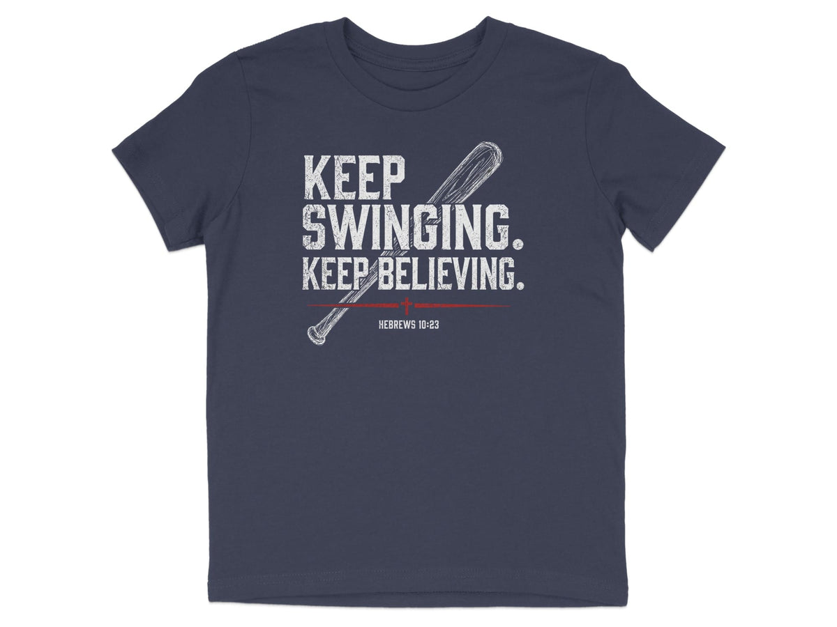 Keep Swinging Keep Believing Youth T-Shirt