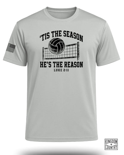 Tis The Season Volleyball Performance Shirt