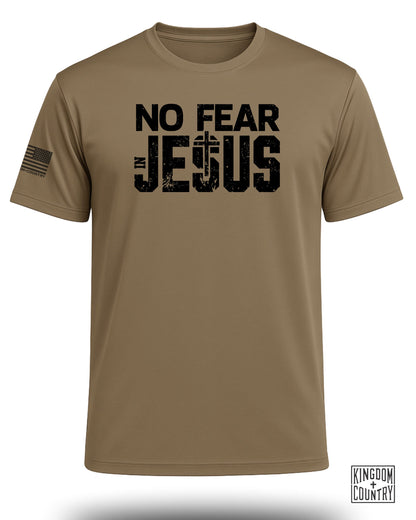 No Fear In Jesus Bold Performance Shirt
