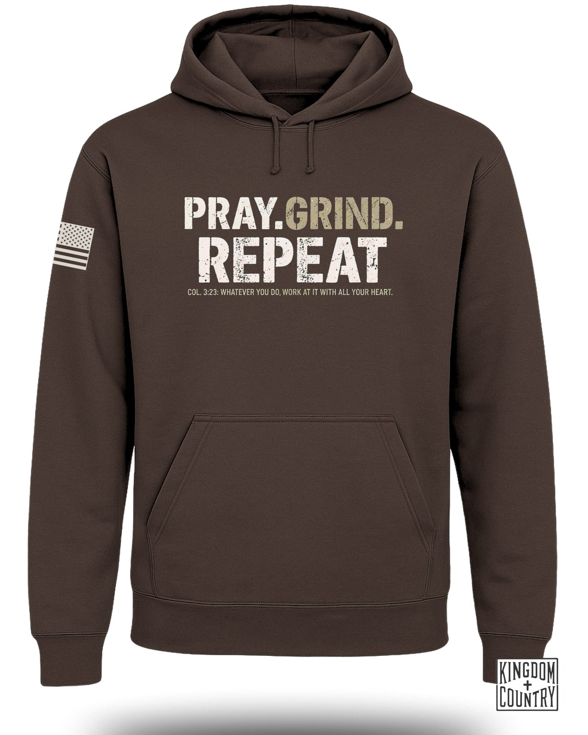Pray Grind Repeat Hoodie