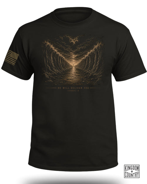 He Will Deliver You Exodus 14 T-Shirt