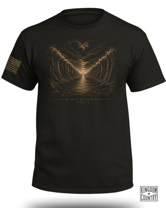 He Will Deliver You Exodus 14 T-Shirt