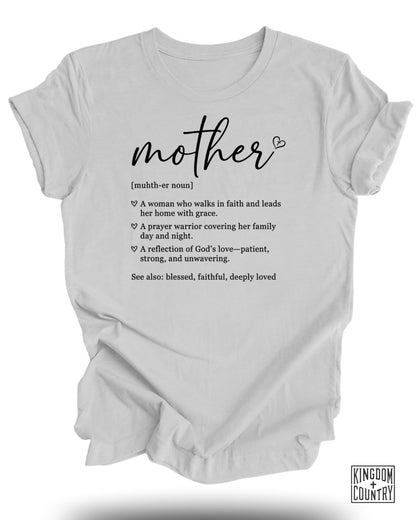 Christian Mother Definition T-Shirt