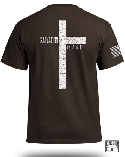 Salvation is a Gift Cross T-Shirt