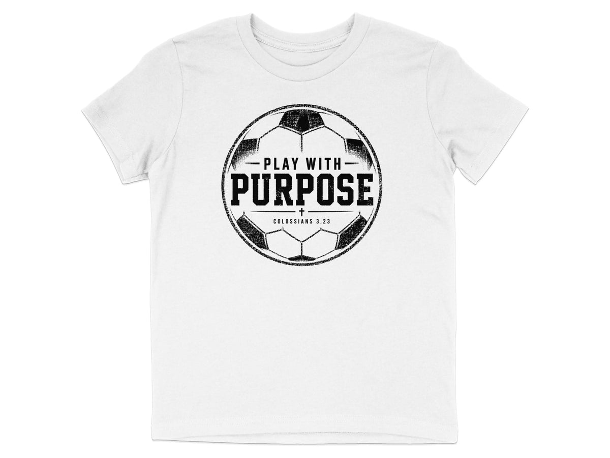 Play with Purpose - Soccer Youth T-Shirt