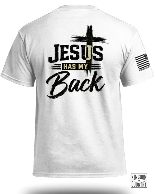 Jesus Has My Back Christian T-Shirt