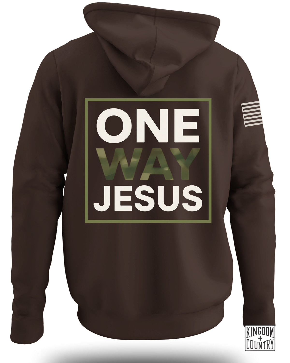One Way Jesus Camo Hoodie