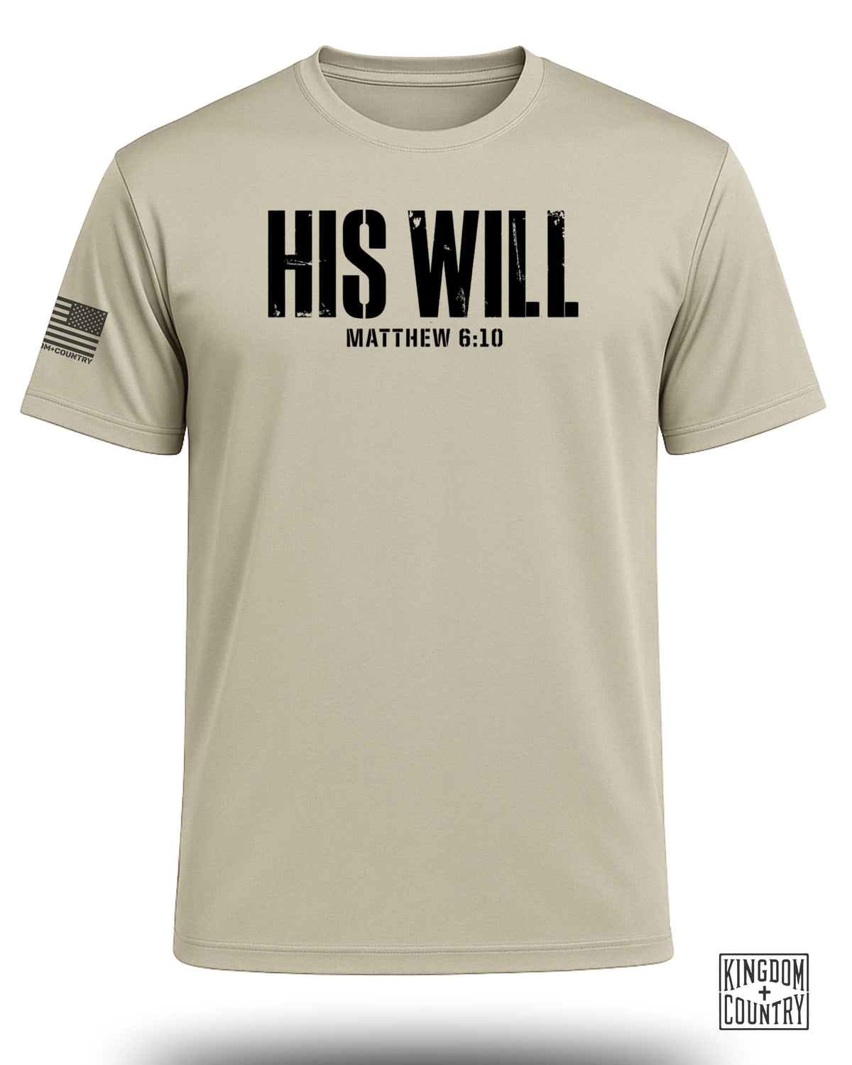 His Will Matthew 6:10 Performance Shirt