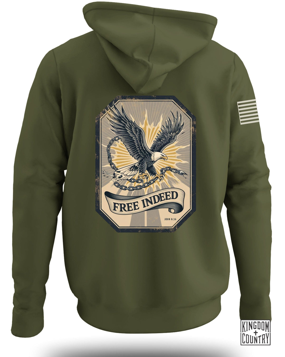 Free Indeed Eagle Hoodie