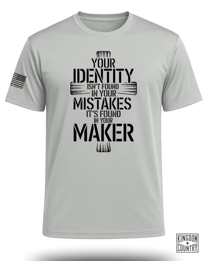Identity In Maker Performance Shirt