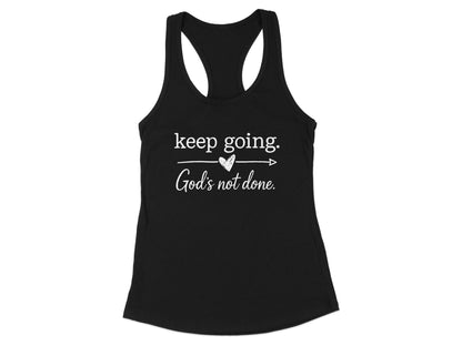Keep Going Racerback Tank